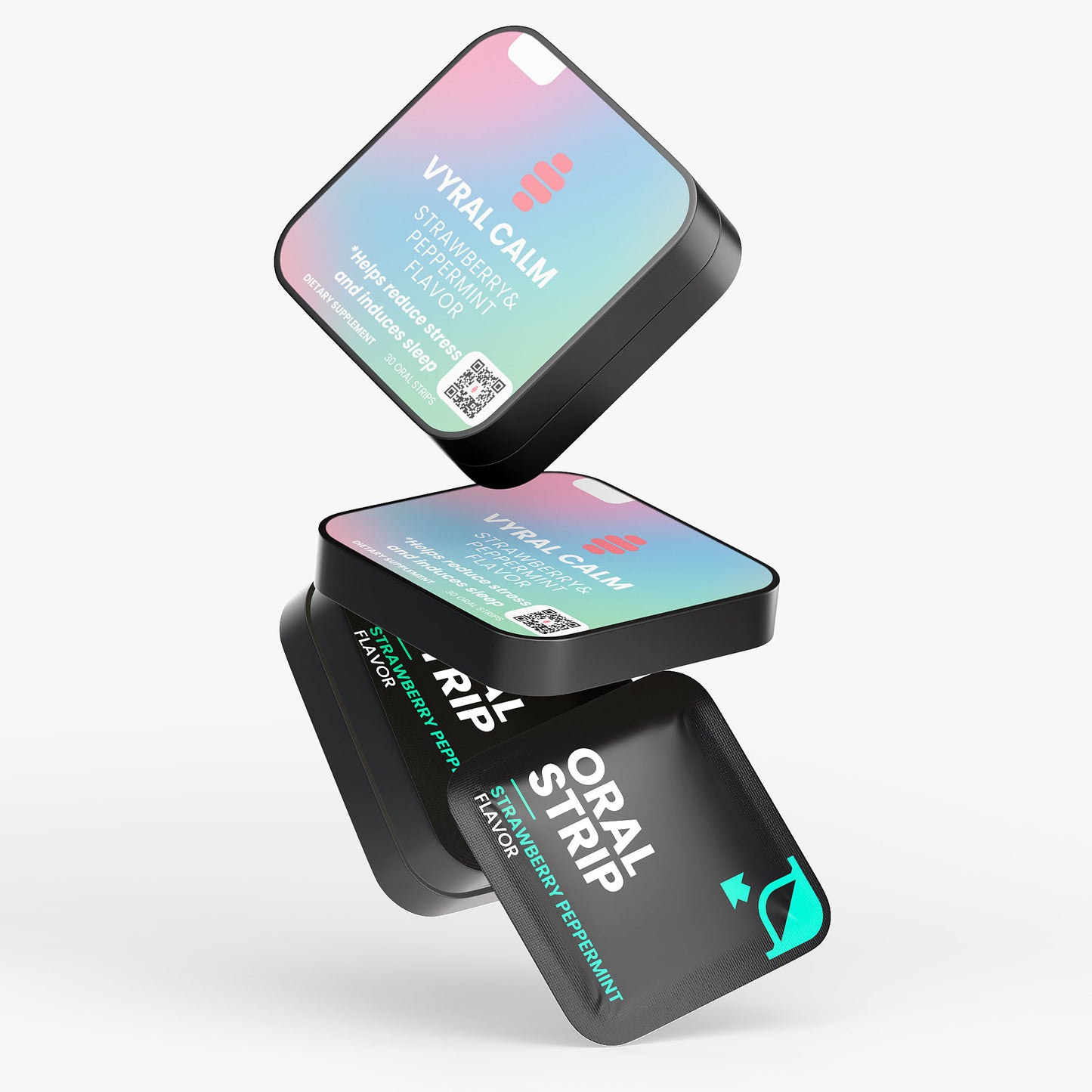 🌿VYRAL Calm — Cognitive Relax & Focus Support Strips