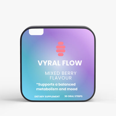🍓 VYRAL Flow — Appetite Balance & Weight Support Strips