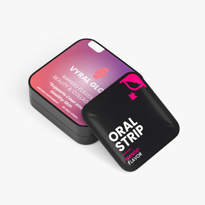 🥭 VYRAL Glow — Beauty + Collagen Radiance Strips