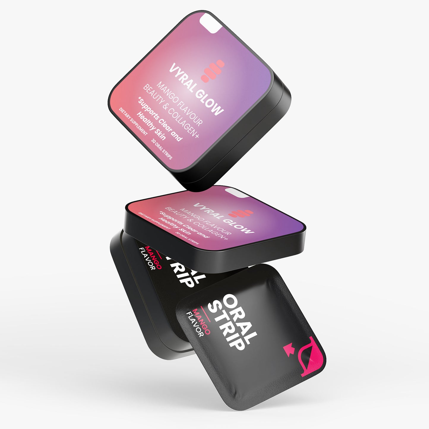🥭 VYRAL Glow — Beauty + Collagen Radiance Strips